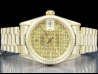Rolex|Datejust 31 Gold President Champagne Pied De Poule Dial |68278